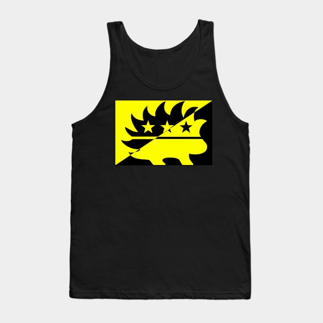 Anarcho-Capitalist - Porcupine Tank Top by Malicious Defiance